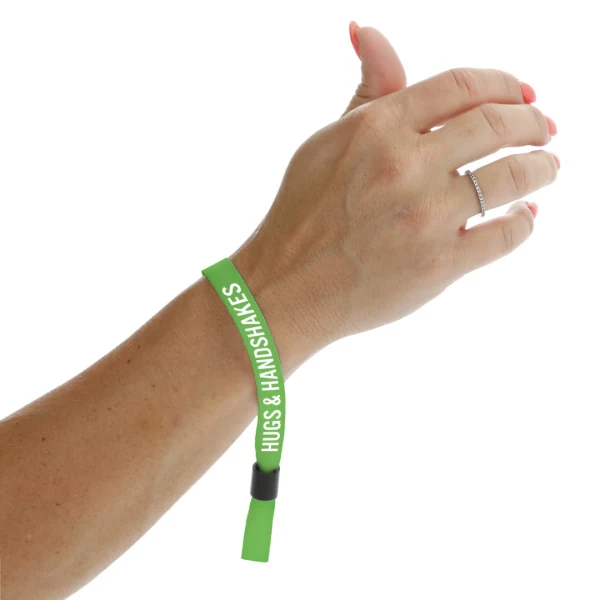 Full Color 1/2'' Social Distancing Wristband
