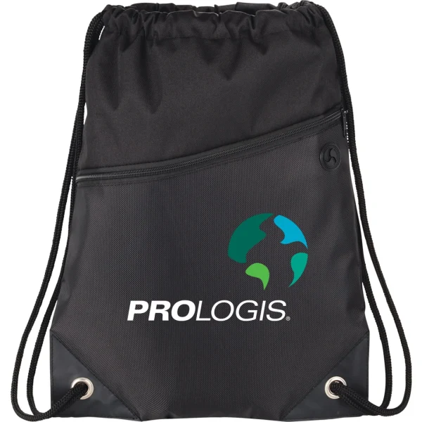Deluxe Sport Drawstring Sportspack w/ Earbud Port