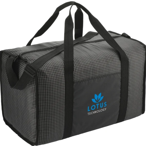 Grid Boxy Duffel