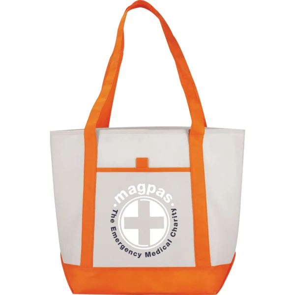 Lighthouse Non-Woven Boat Tote
