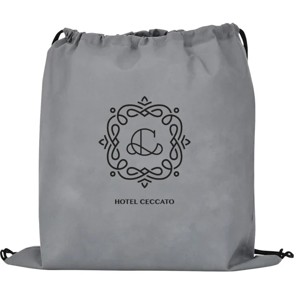 Evergreen Non-Woven Drawstring Bag