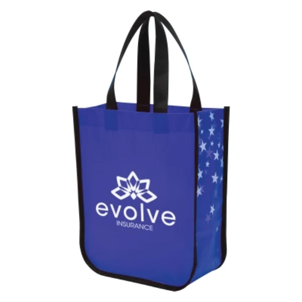 Star Struck Lola Laminated Non-Woven Tote Bag