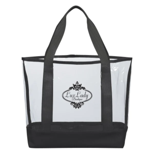 Clear Casual Tote Bag