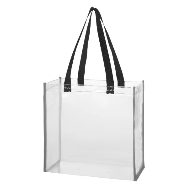 Reflective shopper Clear Reflective Tote Bag
