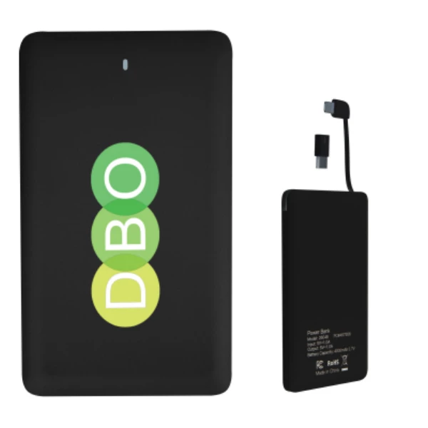 Slim 4000 MAH 3-In-1 Power Bank