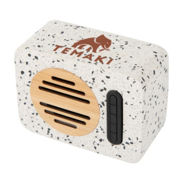 Terrazzo & Bamboo Wireless Speaker