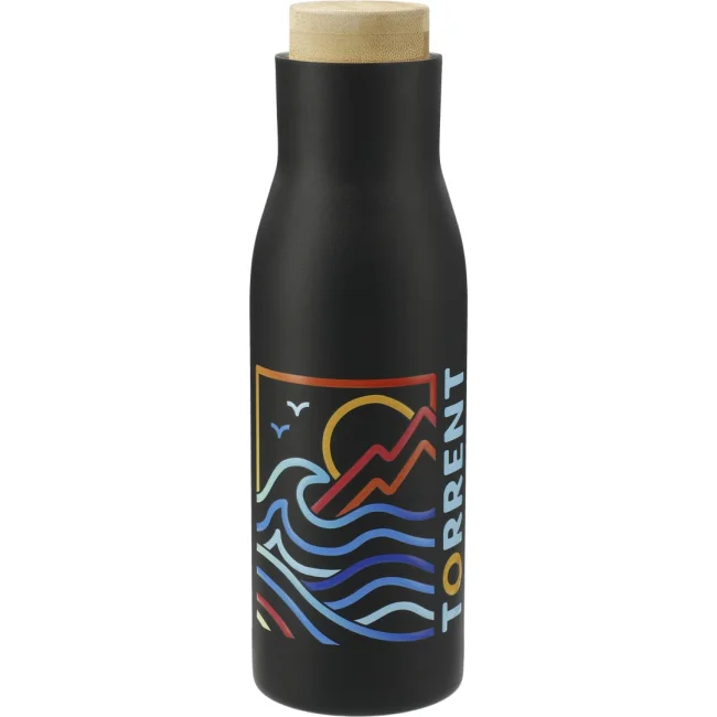 Shaco Copper Vac Bottle w/ FSC Bamboo Cap 17oz