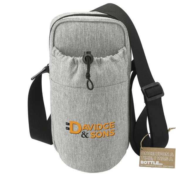 Traver RPET Adjustable Bottle Sling Cooler w/Pouch