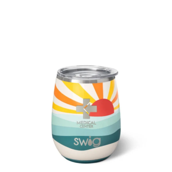 14 Oz. Swig Life™ Sun Dance Stemless Wine Cup