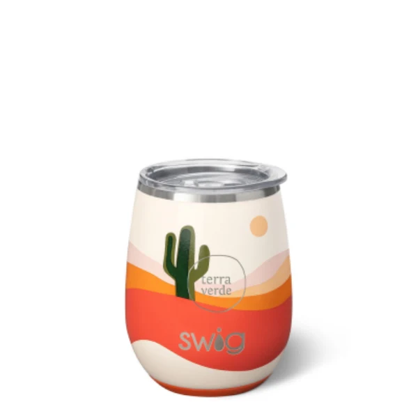 14 Oz. Swig Life™ Boho Desert Stemless Wine Cup