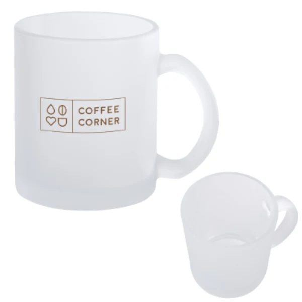 11 Oz. Frosted Glass Mug