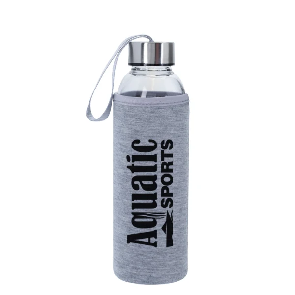 18 Oz. Aqua Pure Glass Bottle