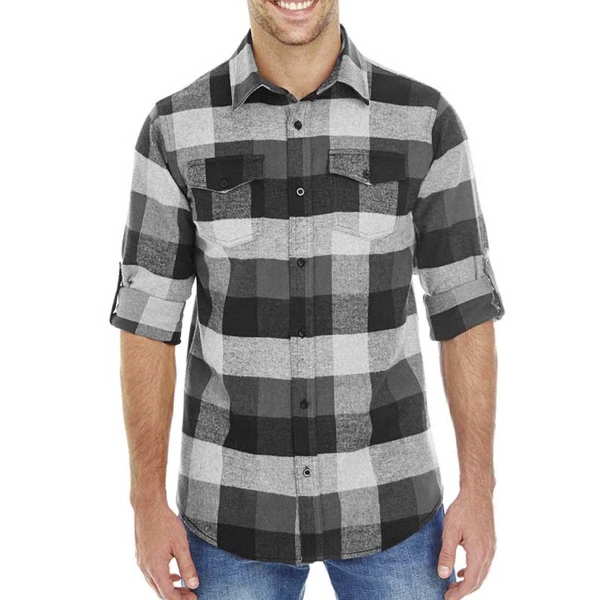 Burnside© The Legendary "Two Pocket" Men's Plaid Flannel