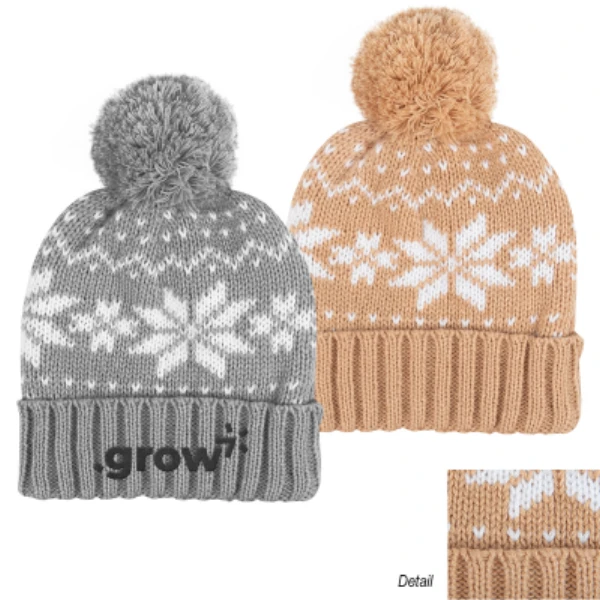 Holiday Pom Beanie