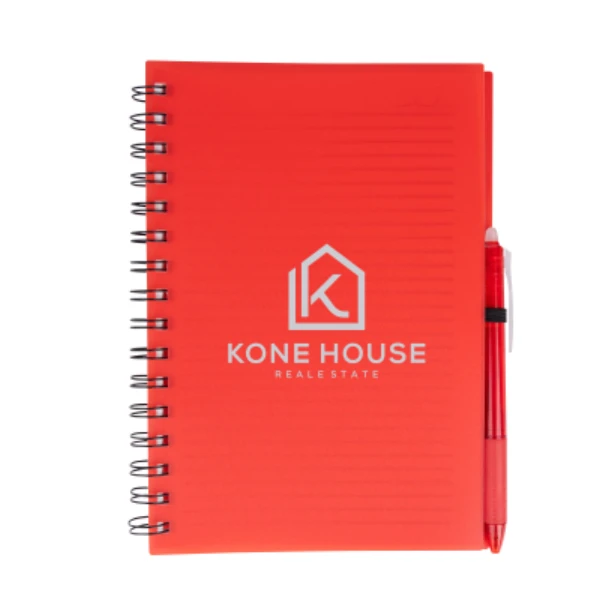 Take-Two Spiral Notebook with Erasable Pen