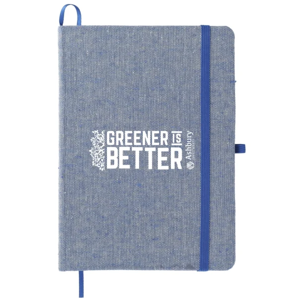 5'' x 7'' Recycled Cotton Bound Notebook