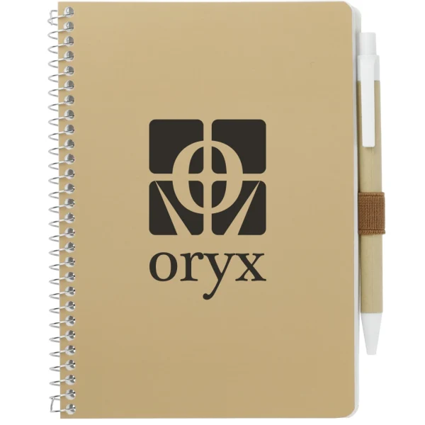 5'' x 7'' FSC® Mix Spiral Notebook with Pen