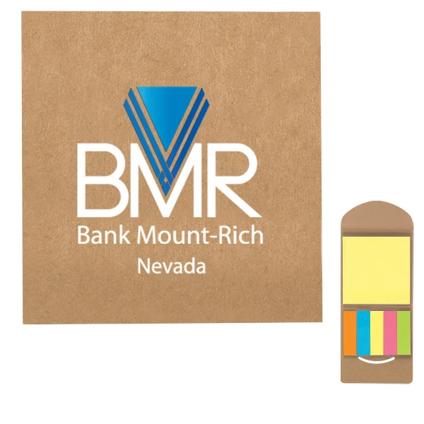 Sticky Notes and Flags In Pocket Case