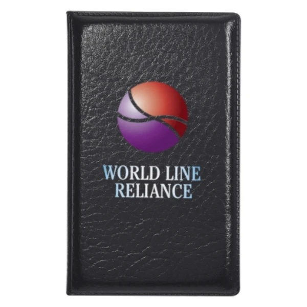 Leather Look Padfolio with Sticky Notes & Flags