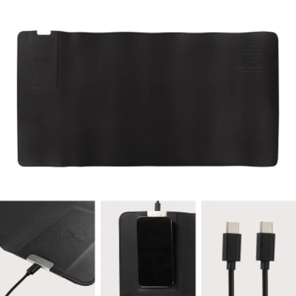 Desk Mat with 15W Wireless Charger