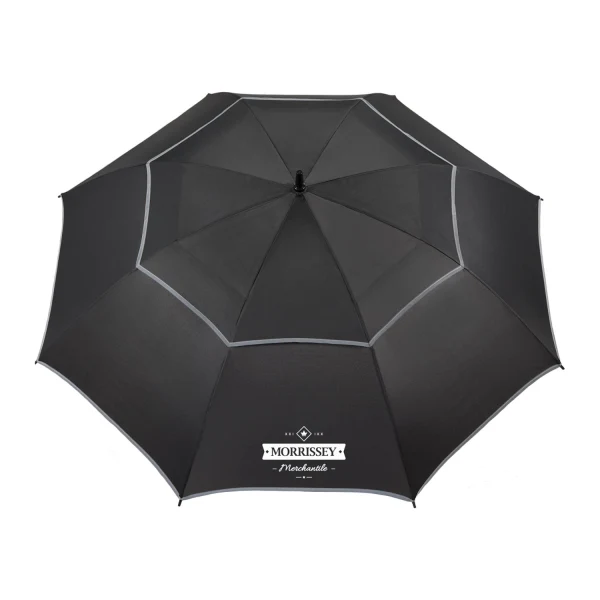 62'' RPET Golf Umbrella w/ Reflective Trim
