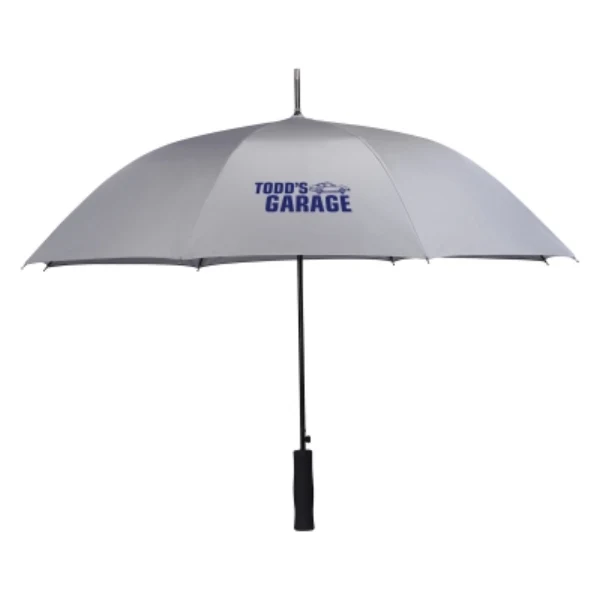 AWS 46" Arc Rain Delay Reflective Umbrella