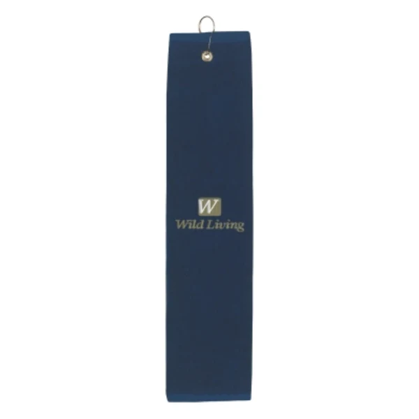 Folded Golf Towel