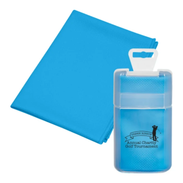 Cooling Towel In Plastic Case