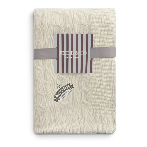 Field & Co.® Cable Knit Sherpa Blanket
