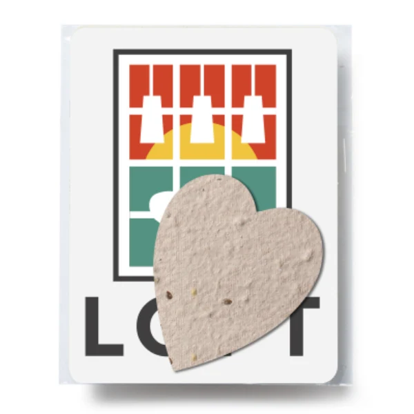 Bloomin Heart Shaped Plantable Gift Pack