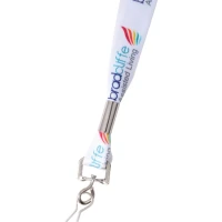 Full Color 3/4'' Premium Lanyard w/ Hook found in Events