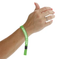 Full Color 1/2'' Social Distancing Wristband found in Events