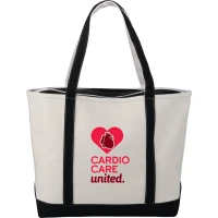 Baltic 24oz Cotton Canvas Tall Zippered Boat Tote found in Bags