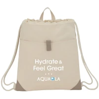 Recycled Cotton Drawstring Bag found in Bags