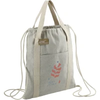 Repose 5oz. Recycled Cotton Drawstring Bag found in Bags