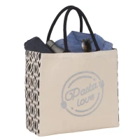 Diamond Gusset Cotton Tote found in Bags
