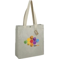 Repose 10oz Recycled Cotton Box Tote w/Snap found in Eco