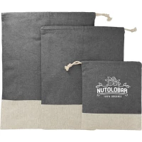 Split Recycled 3pc Travel Pouch Set found in Bags