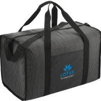 Grid Boxy Duffel found in Bags