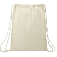 4oz Cotton Drawstring Bag found in Bags