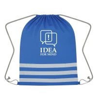Reflective Safety Drawstring Bag found in Bags