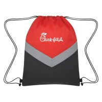 Reflective Stripe Drawstring Sports Pack found in Bags