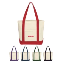 Small Starboard Cotton Canvas Tote Bag With Tackle Twill Patch found in Bags