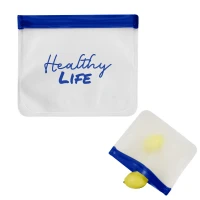 Reusable Zip Top Storage Bag found in Bags