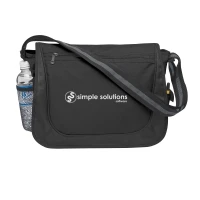 Messenger Bag With Matching Striped Handle found in Bags