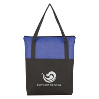 Crosshatch Non-Woven Zippered Tote Bag found in Bags