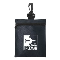 Non-Woven Zippered Pouch found in Bags