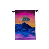 11in W X 16in H Canvas Drawstring Bag found in Bags