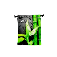 7in W X 9in H Canvas Drawstring Bag found in Bags