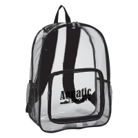 Clear Backpack found in Bags